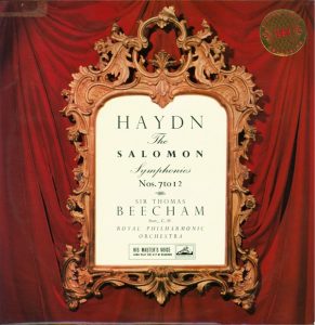 Haydn The Salomon Symphonies Thomas Beecham EMI